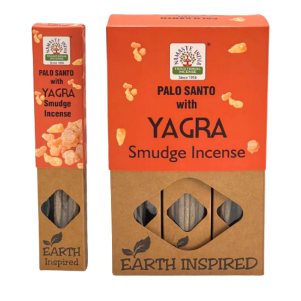 Kadzidełka Namaste India Palo Santo with YAGRA