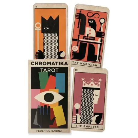 Karty Tarota Awangardowego Federico Babiny - 4 karty